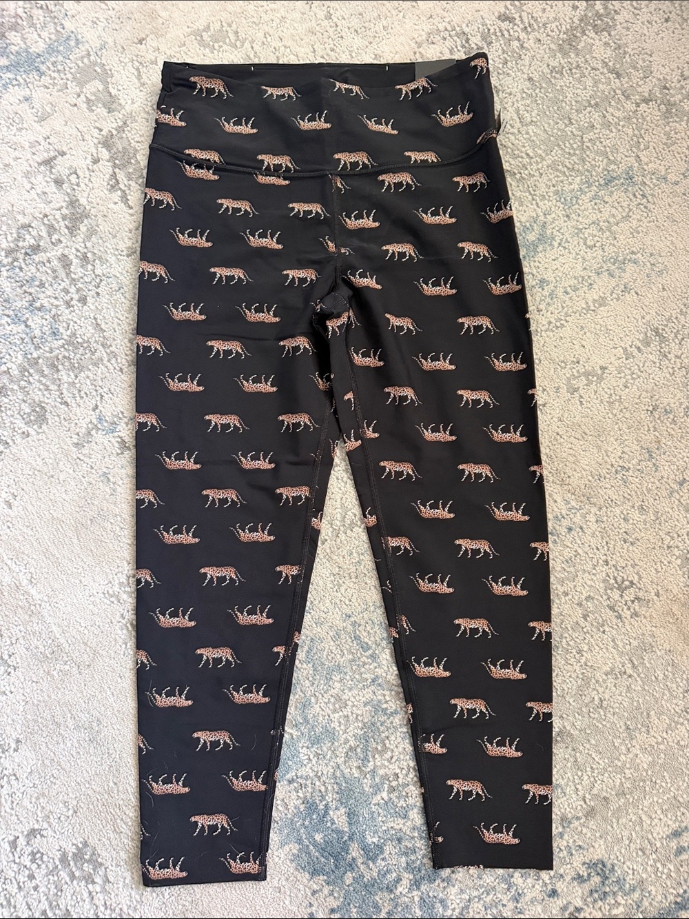 Women’s Black Leopard Print Leggings